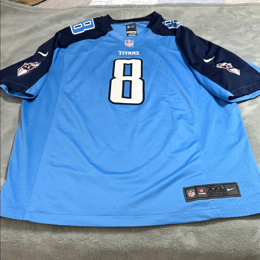 Nike Blue and Navy Men's Jersey: EXCELLENT CONDITION